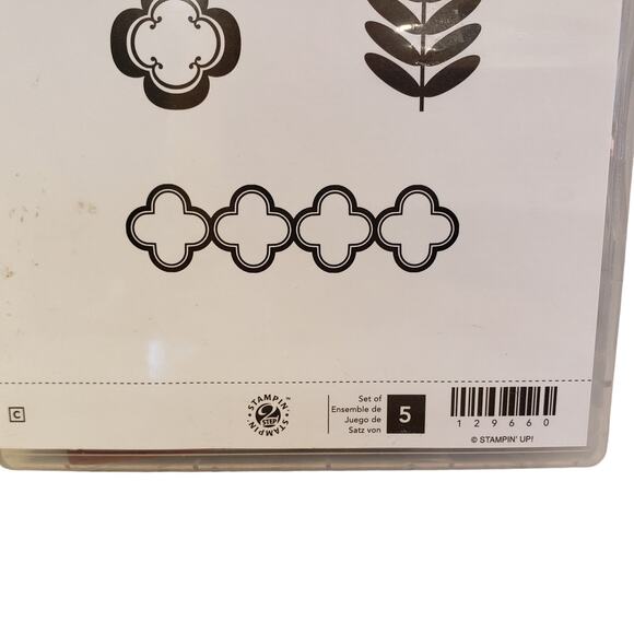 Stampin Up Madison Avenue Stamp Set Sale-A-Bration Used - Picture 3 of 5